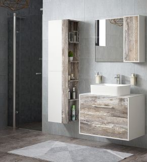 Тумба под раковину Corozo Гольф 85см антик SD-00000349